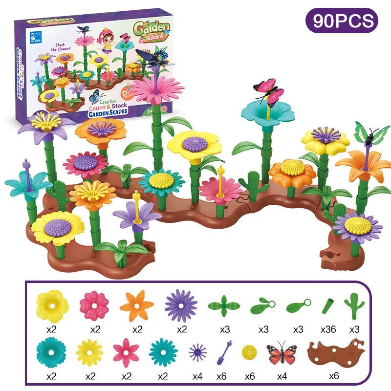 Brinquedo Construção Jardim - Brinquedo Montessori #Product_type# - Desenvolvimento infantil