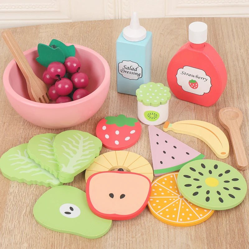 Kit Salada de Brincar - Brinquedo Montessori #Product_type# - Desenvolvimento infantil