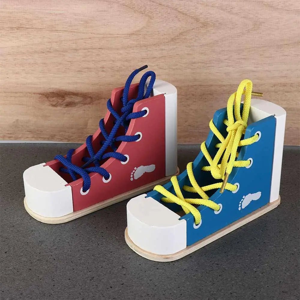 Brinquedo Amarrar Sapatos - Brinquedo Montessori #Product_type# - Desenvolvimento infantil