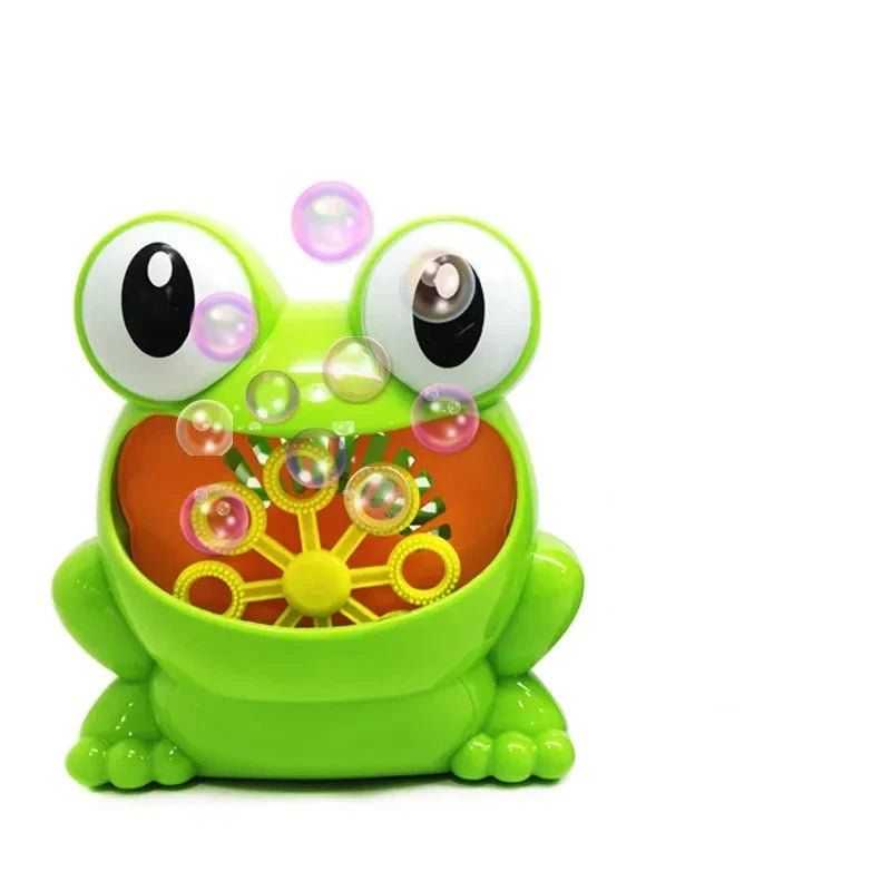 Máquina de Bolhas Automática - Sapo - Brinquedo Montessori #Product_type# - Desenvolvimento infantil