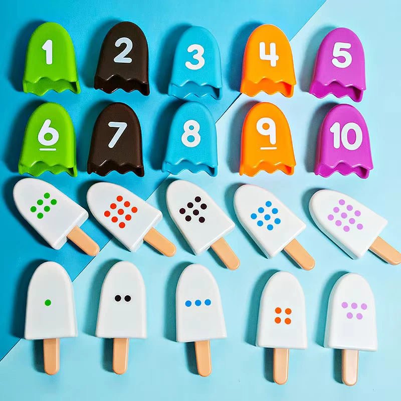 Brinquedo Montessori Picolé - Brinquedo Montessori #Product_type# - Desenvolvimento infantil