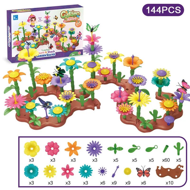 Brinquedo Construção Jardim - Brinquedo Montessori #Product_type# - Desenvolvimento infantil