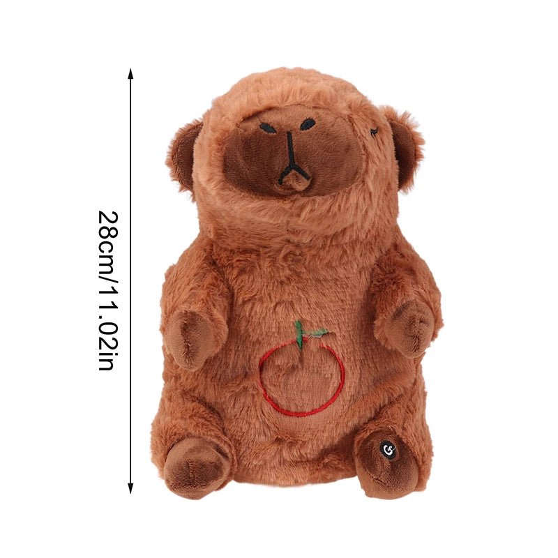 Pelúcia Baby Capivara Respira - Brinquedo Montessori #Product_type# - Desenvolvimento infantil