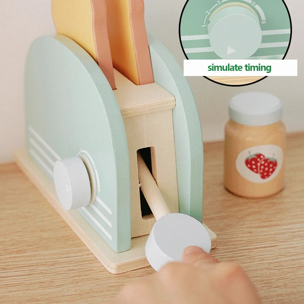 Brinquedo Torradeira Madeira - Brinquedo Montessori #Product_type# - Desenvolvimento infantil
