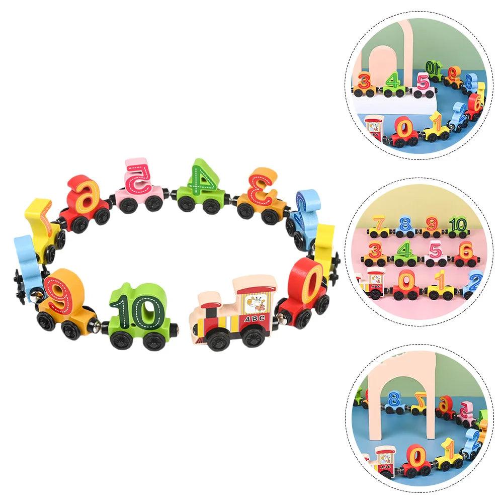 Trem de Madeira: Aprendendo Números e Cores - Brinquedo Montessori #Product_type# - Desenvolvimento infantil