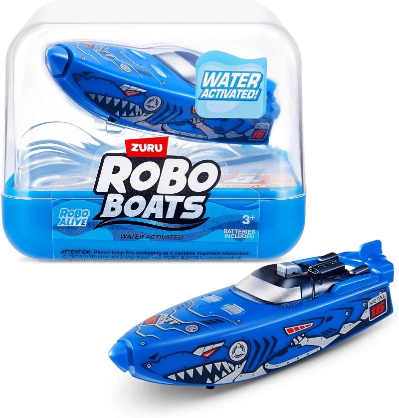 Barco Robô Ativa na Agua