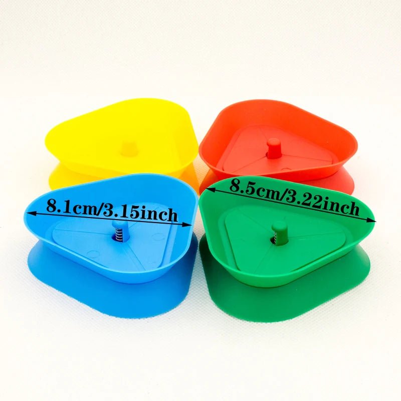 Kit de 4 Suportes para Cartas Baralho - Brinquedo Montessori #Product_type# - Desenvolvimento infantil