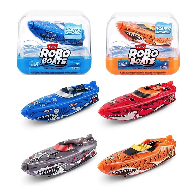 Barco Robô Ativa na Agua