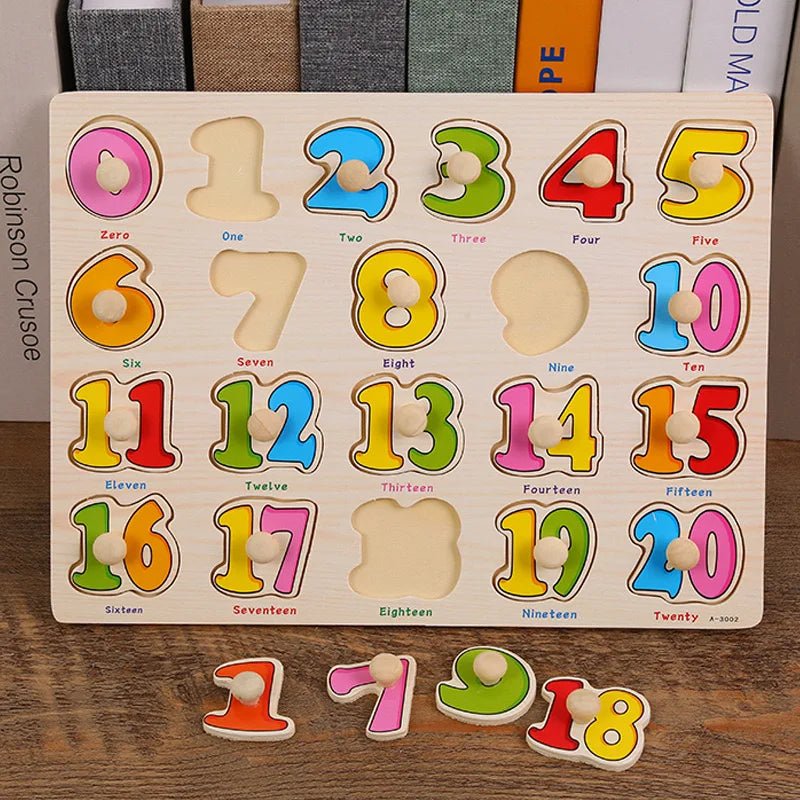 Quebra Cabeça Infantil - Brinquedo Montessori #Product_type# - Desenvolvimento infantil