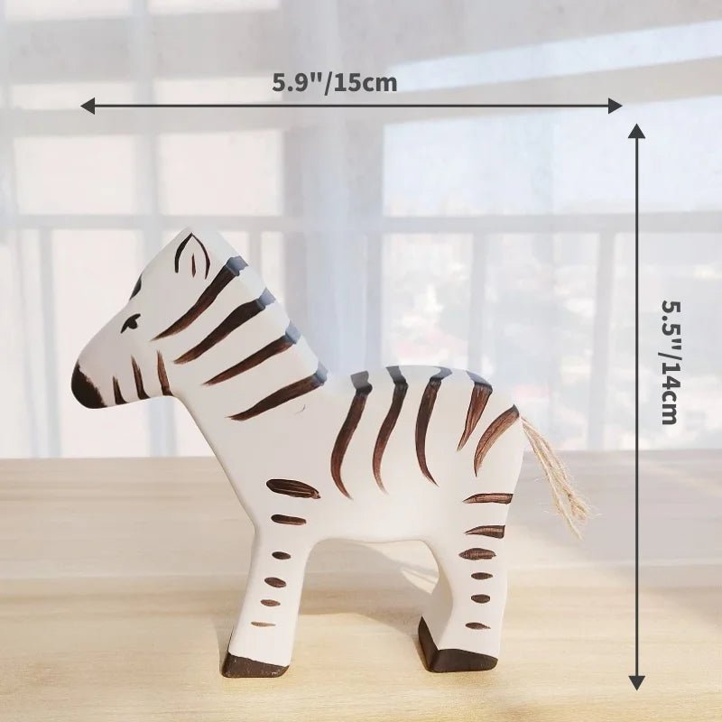 Animais Artesanais de Madeira - Brinquedo Montessori #Product_type# - Desenvolvimento infantil