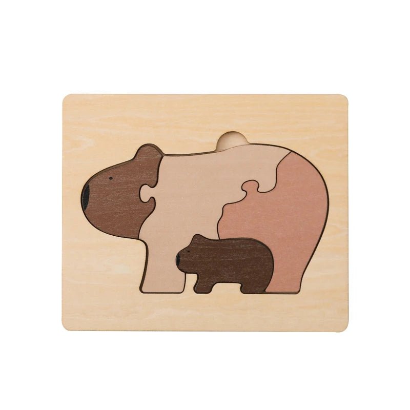 Quebra - Cabeça 3D para bebês - Brinquedo Montessori #Product_type# - Desenvolvimento infantil