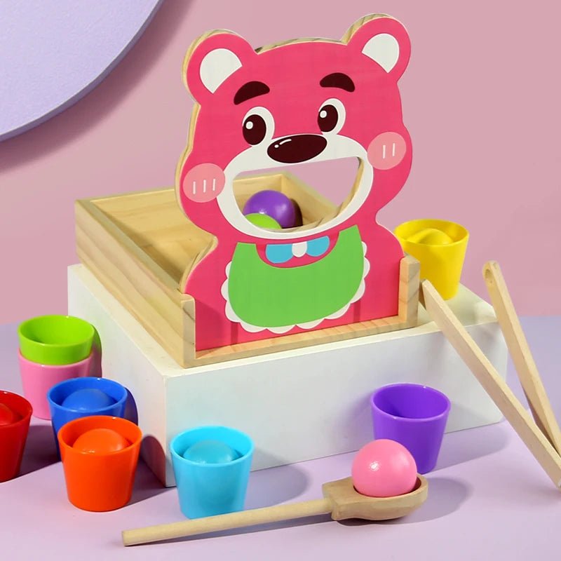 Jogo Montessori Cores e Equilibrio - Brinquedo Montessori #Product_type# - Desenvolvimento infantil