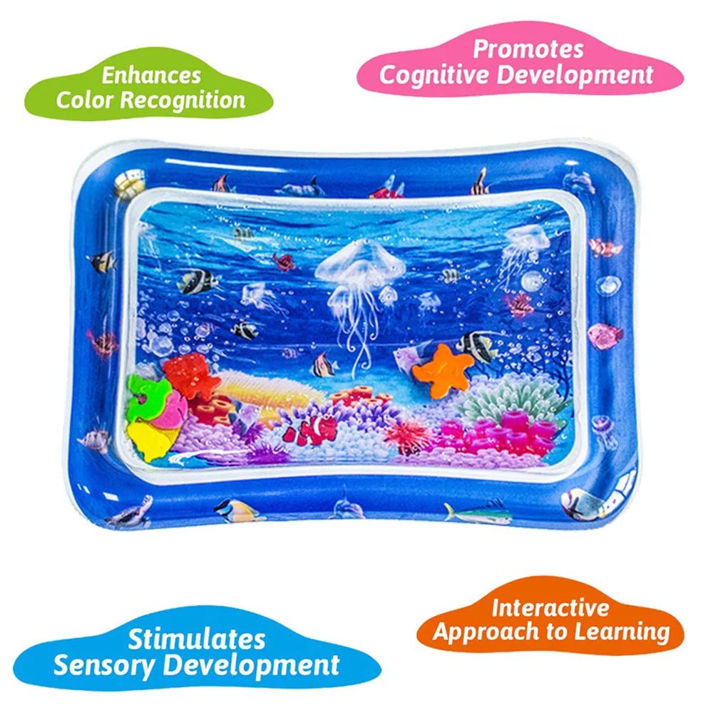 Tapete de Água Inflável - Brinquedo Montessori #Product_type# - Desenvolvimento infantil