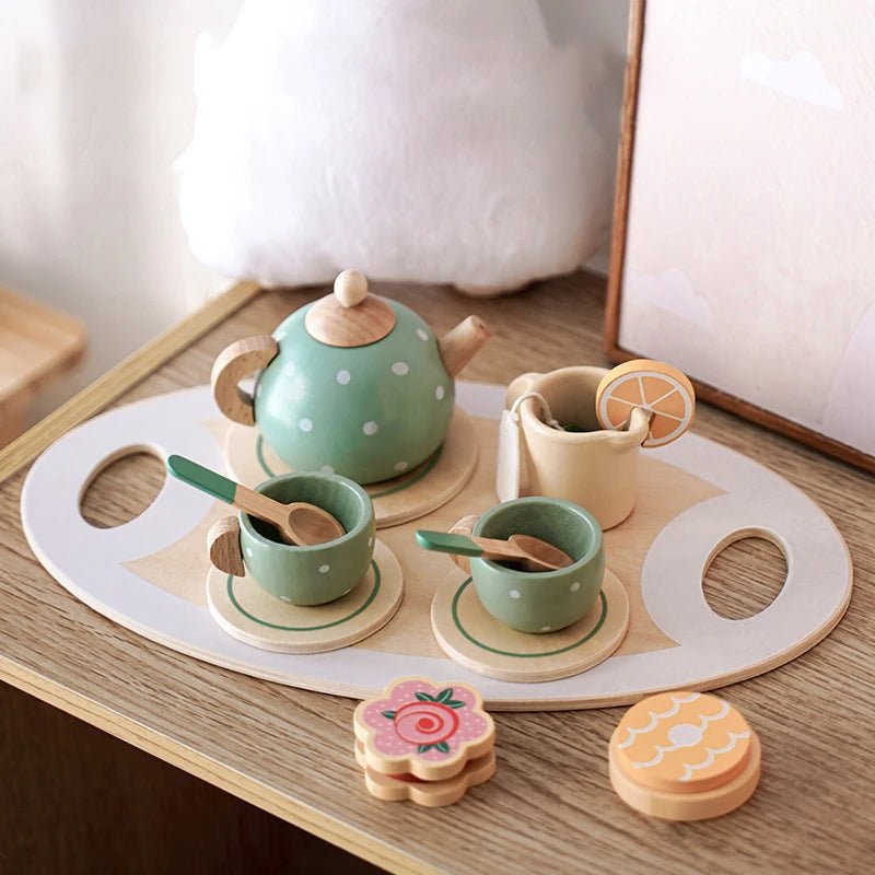 Kit de Chá da Tarde Montessori - Brinquedo Montessori #Product_type# - Desenvolvimento infantil
