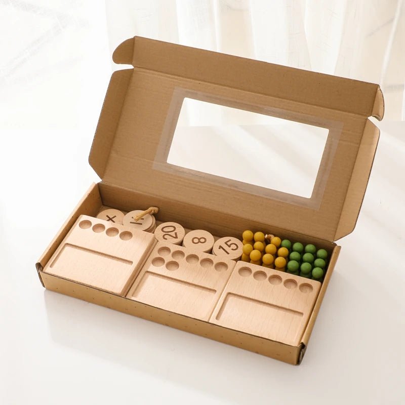 Quadro Montessori de Contagem - Brinquedo Montessori #Product_type# - Desenvolvimento infantil