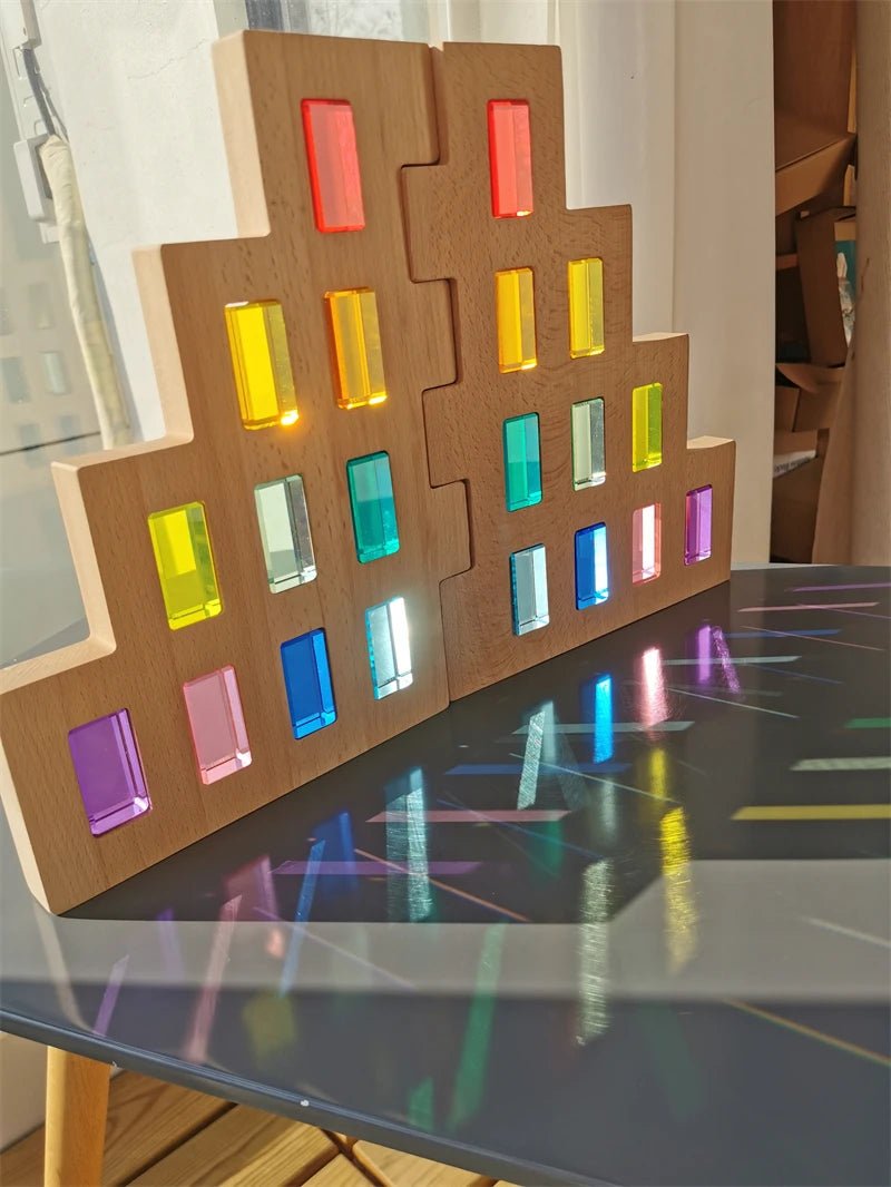 Casa de Madeira Montessori - Brinquedo Montessori #Product_type# - Desenvolvimento infantil