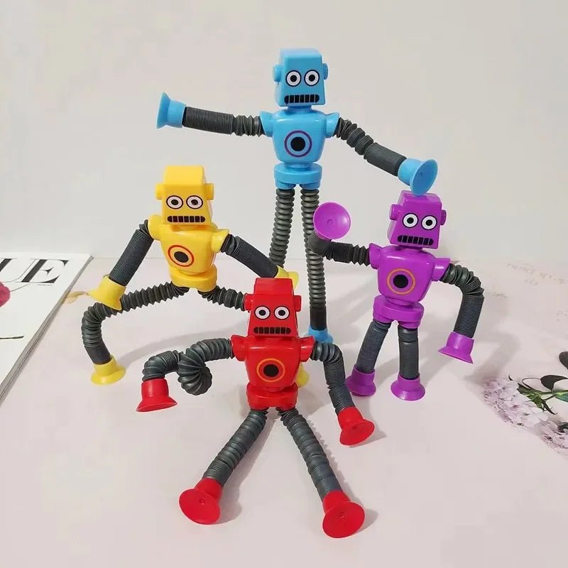 Robô Pop - Kit com 4 - Brinquedo Montessori #Product_type# - Desenvolvimento infantil