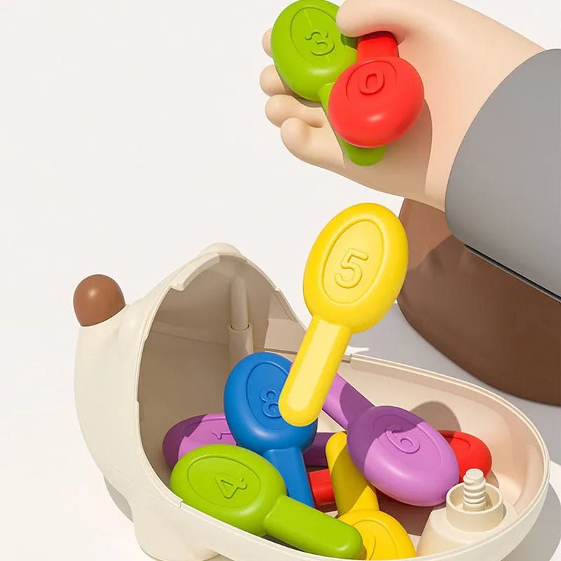Brinquedos Montessori Ouriço - Brinquedo Montessori #Product_type# - Desenvolvimento infantil
