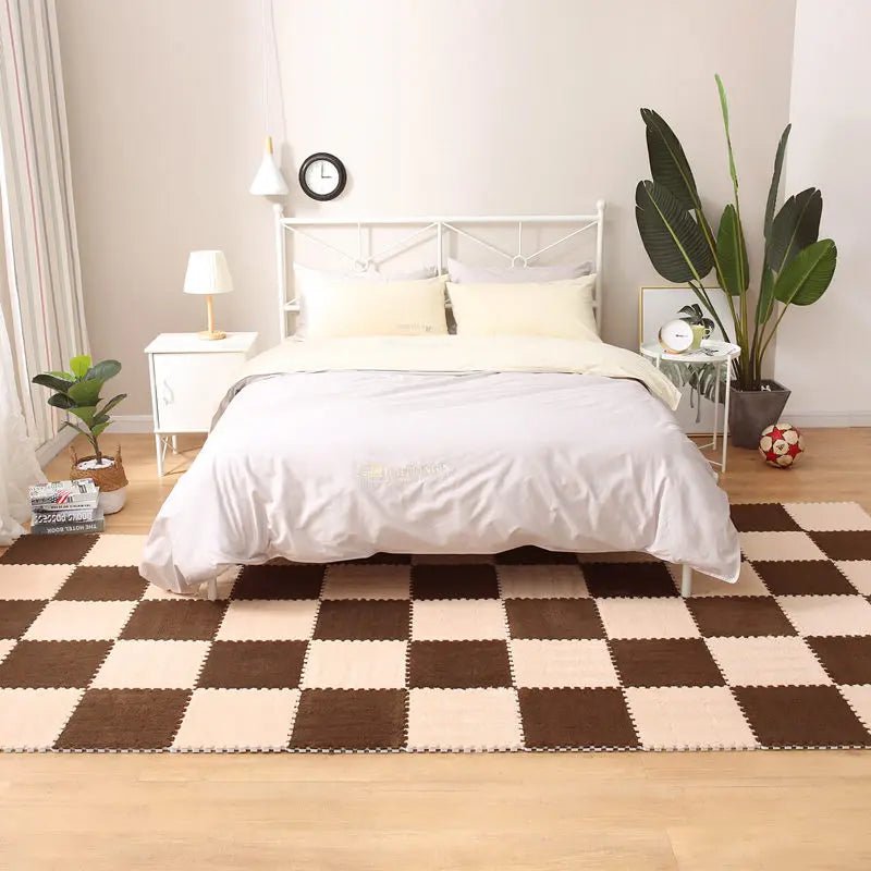 Tapetes EVA Peludinho - 30x30 - 20 und - Brinquedo Montessori #Product_type# - Desenvolvimento infantil