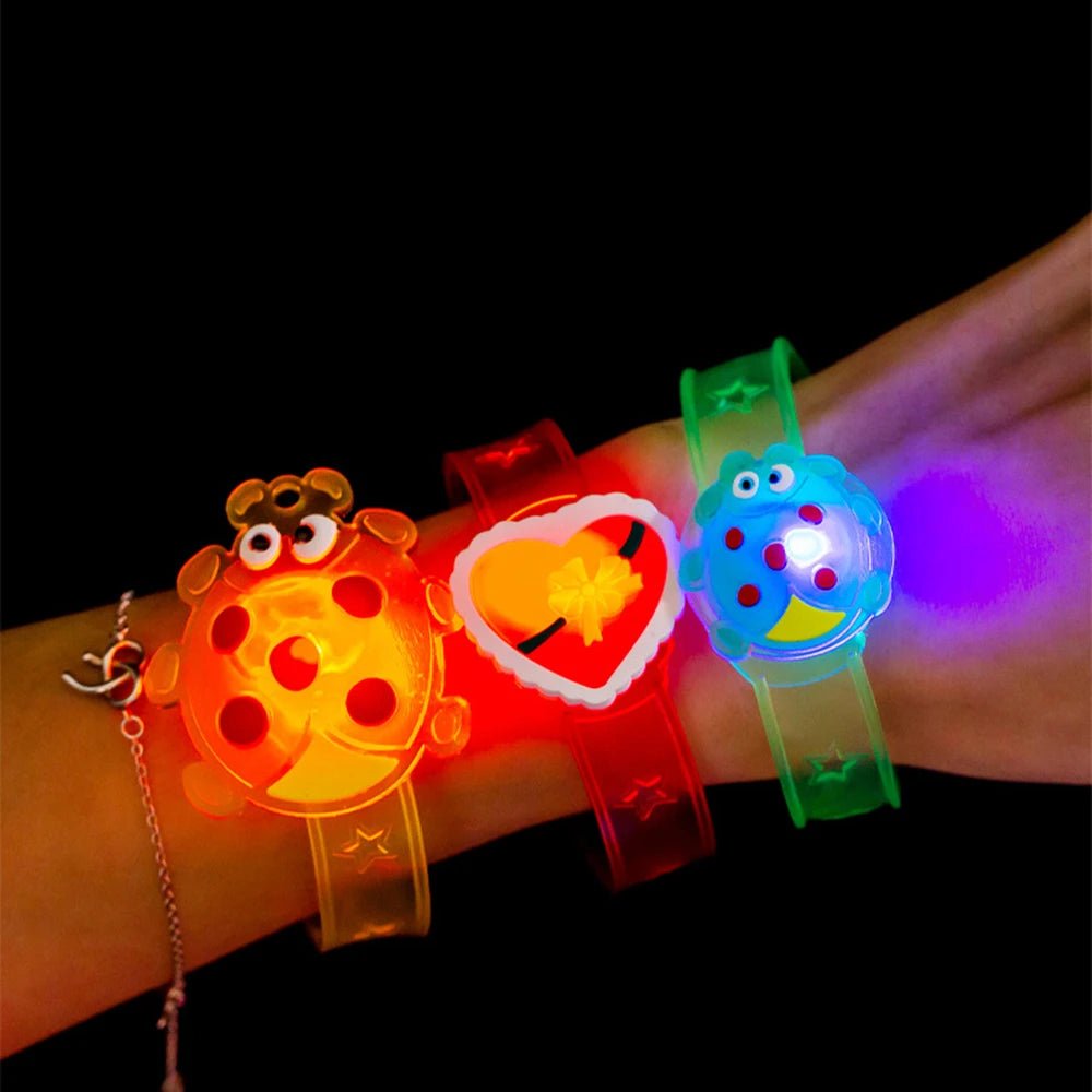 Pulseira LED Divertida - Brinquedo Montessori #Product_type# - Desenvolvimento infantil