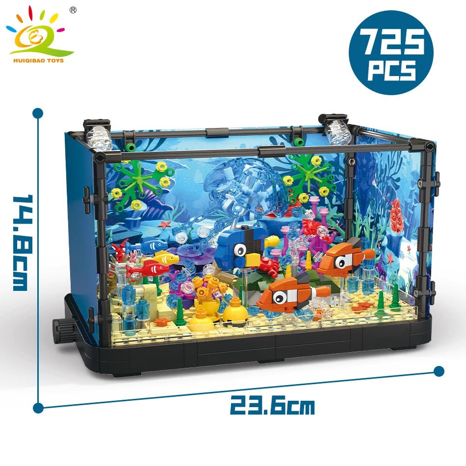 Blocos de Construção Aquarium - Brinquedo Montessori #Product_type# - Desenvolvimento infantil