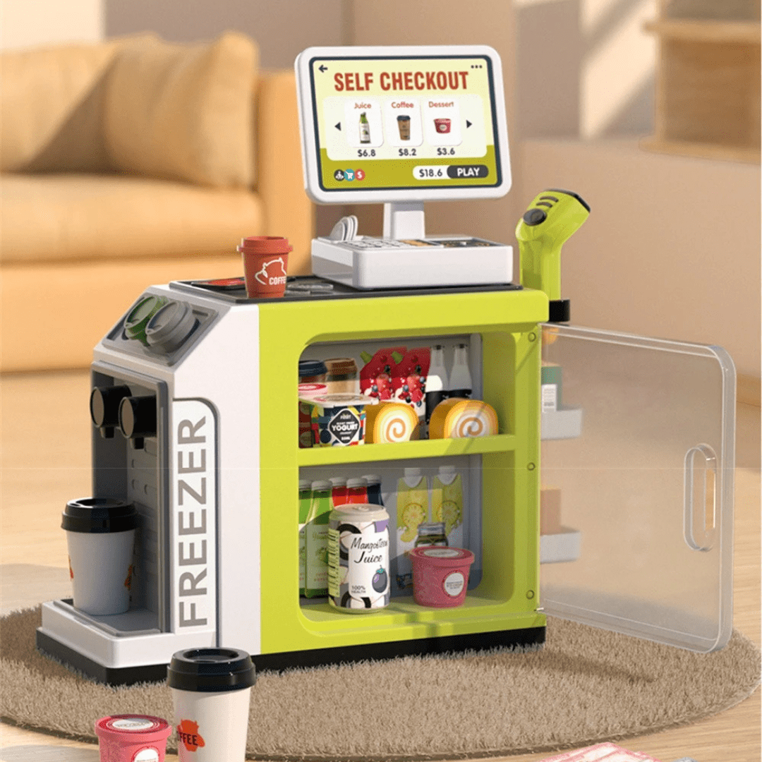 Mini Loja de Conveniência - Brinquedo Montessori #Product_type# - Desenvolvimento infantil