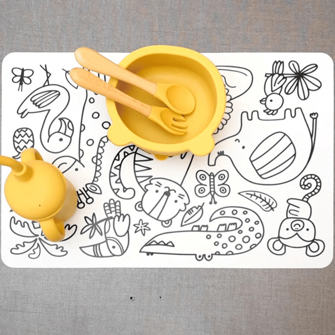 Jogo Americano para Colorir - Brinquedo Montessori #Product_type# - Desenvolvimento infantil