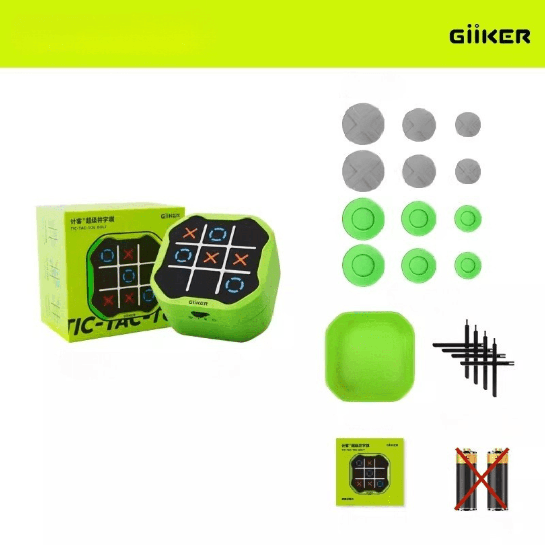 Jogo da Velha Eletrônico - Giiker Original - Brinquedo Montessori #Product_type# - Desenvolvimento infantil