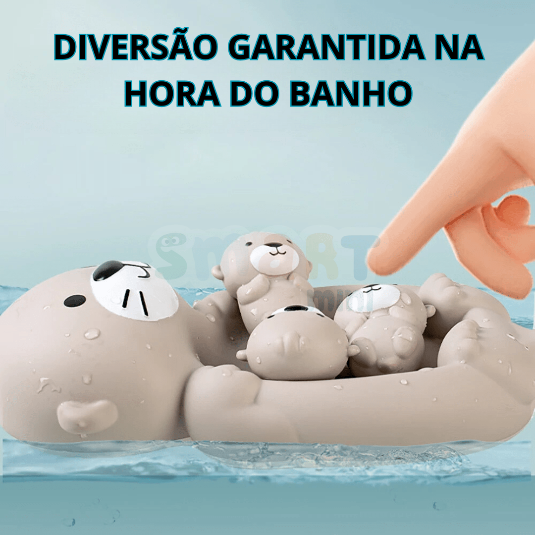 Brinquedos de Banho - Lontrinha - Brinquedo Montessori #Product_type# - Desenvolvimento infantil