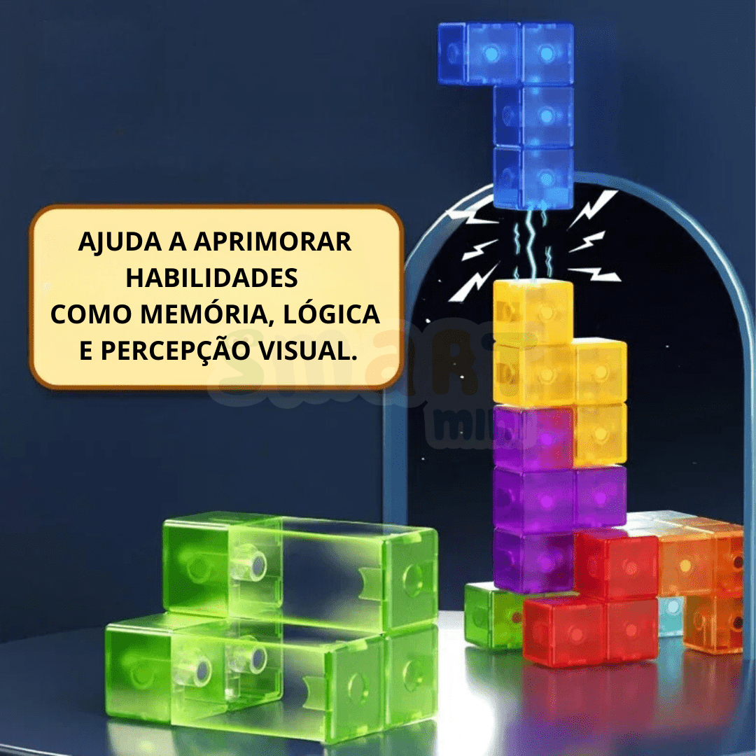 Cube Magnético - Cube Zone - Brinquedo Montessori #Product_type# - Desenvolvimento infantil