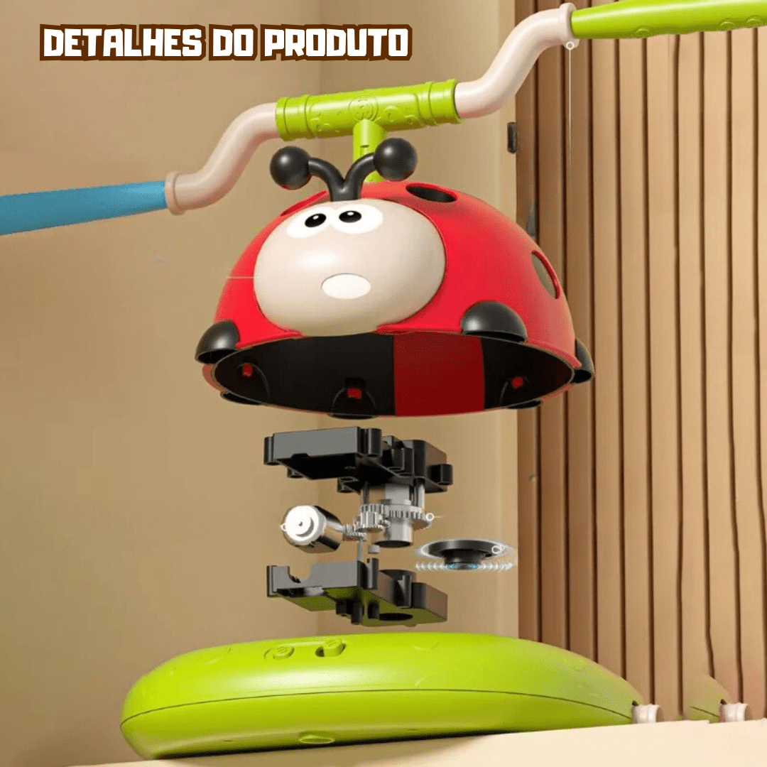 Brinquedo 3 em 1 - Joaninha - Brinquedo Montessori #Product_type# - Desenvolvimento infantil