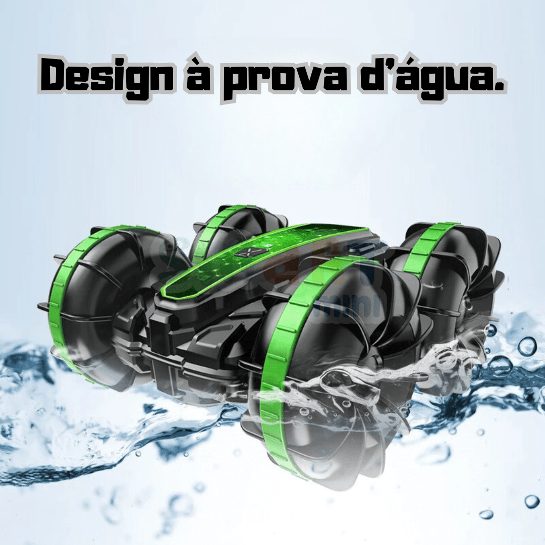 Carro de Controle Remoto Anfíbio - Brinquedo Montessori #Product_type# - Desenvolvimento infantil