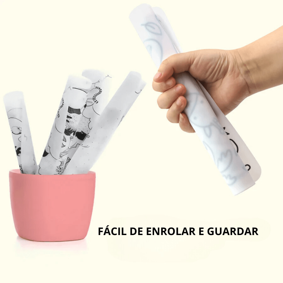 Jogo Americano para Colorir - Brinquedo Montessori #Product_type# - Desenvolvimento infantil