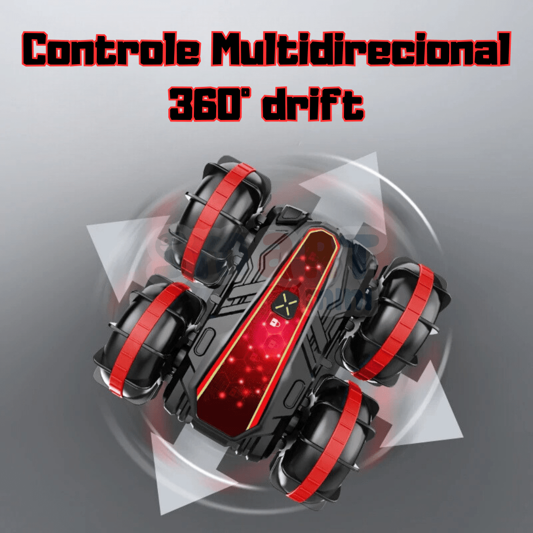 Carro de Controle Remoto Anfíbio - Brinquedo Montessori #Product_type# - Desenvolvimento infantil
