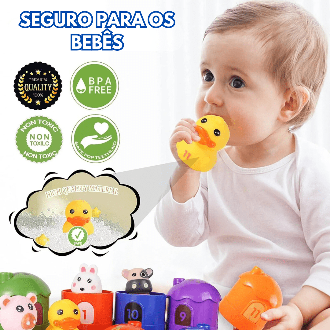 Brinquedo Educativo - Fazendinha Divertida - Brinquedo Montessori #Product_type# - Desenvolvimento infantil