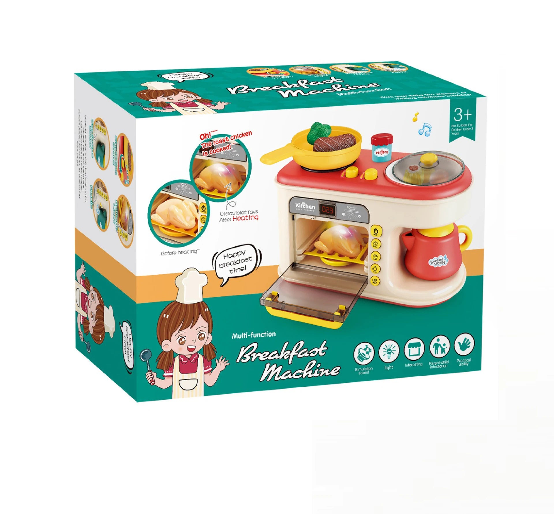 Cooktop com Forno Infantil - Brinquedo Montessori #Product_type# - Desenvolvimento infantil