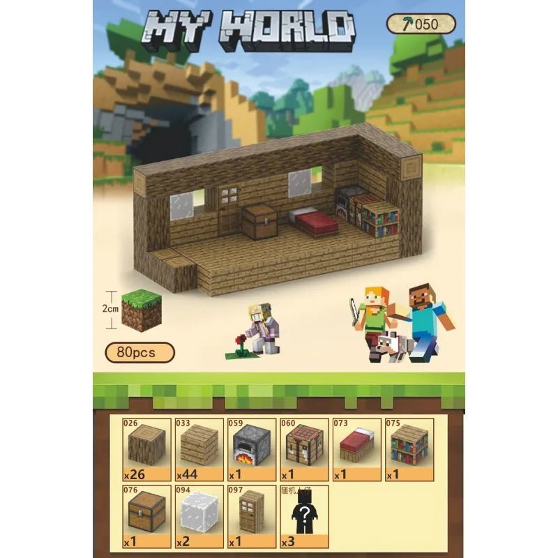 Blocos Magnéticos Minecraft - Brinquedo Montessori #Product_type# - Desenvolvimento infantil