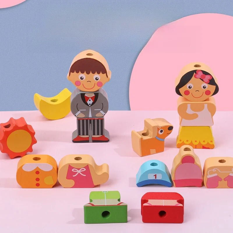 Brinquedo de Encaixe e Contagem - Brinquedo Montessori #Product_type# - Desenvolvimento infantil