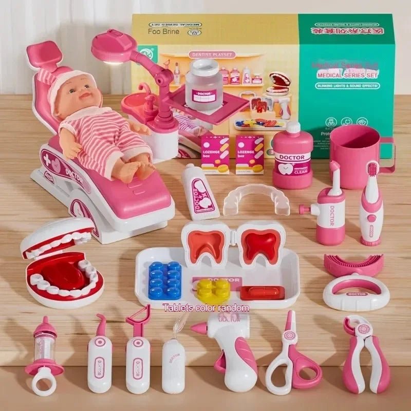 Kit Dentista Infantil - Brinquedo Montessori #Product_type# - Desenvolvimento infantil