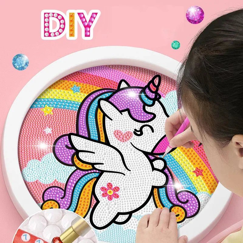 Quadro Pintura com Diamantes - Brinquedo Montessori #Product_type# - Desenvolvimento infantil