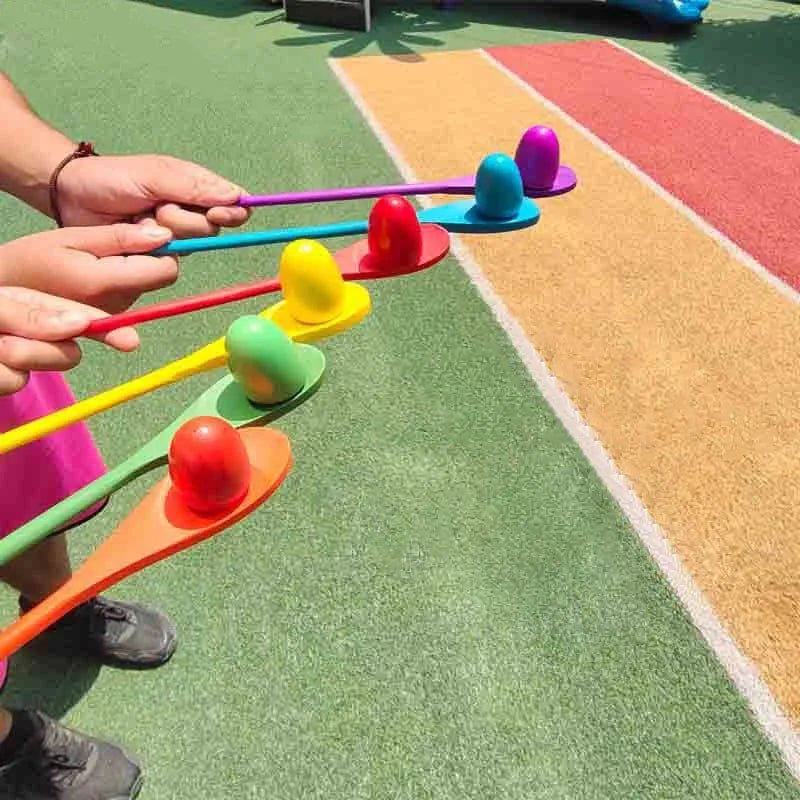 Conjunto de 6 Colheres de Equilíbrio - Brinquedo Montessori #Product_type# - Desenvolvimento infantil
