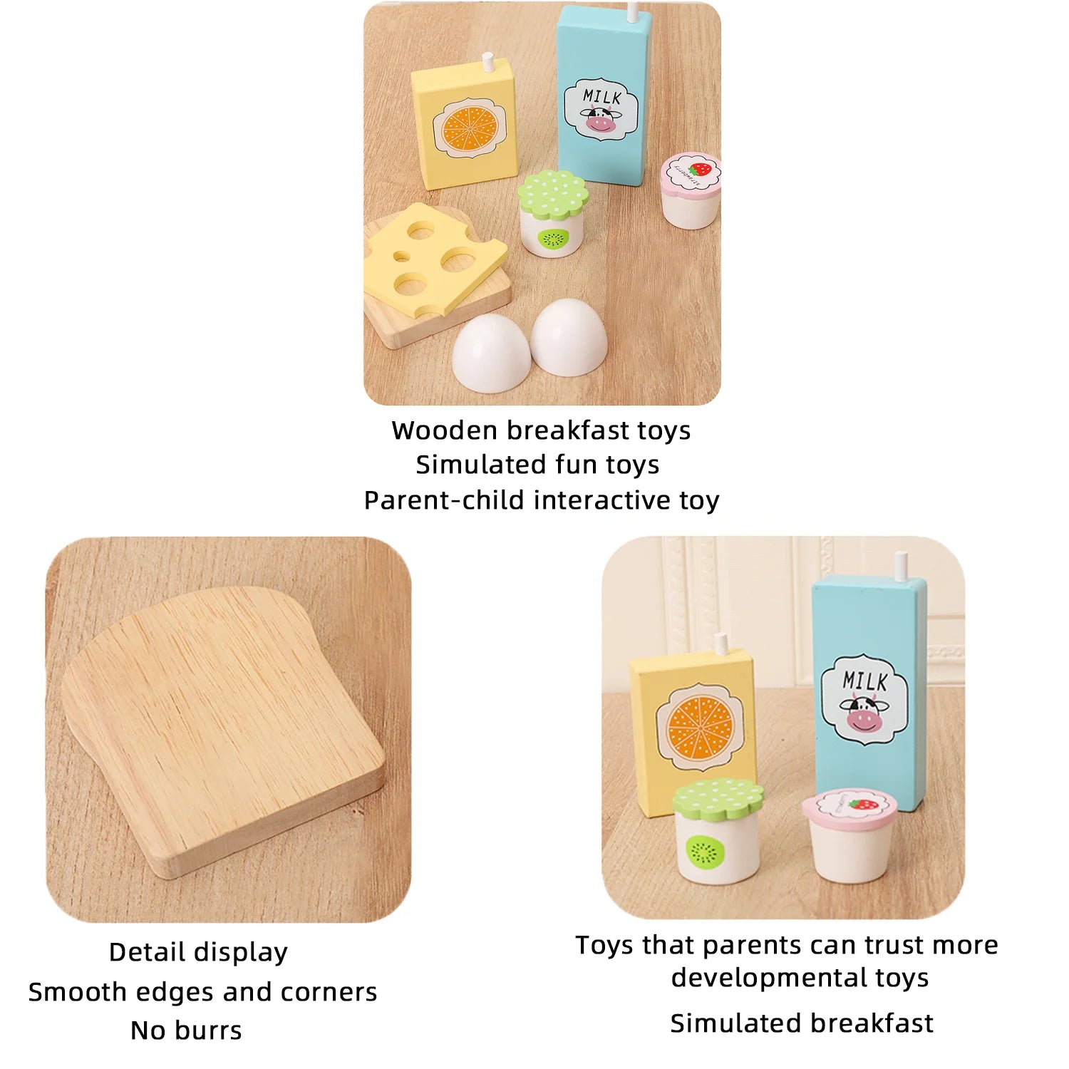 Kit de Café da Manhã de Brinquedo - Brinquedo Montessori #Product_type# - Desenvolvimento infantil