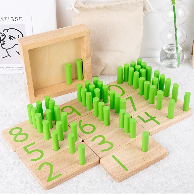 Brinquedo Educativo - Matemática - Brinquedo Montessori #Product_type# - Desenvolvimento infantil