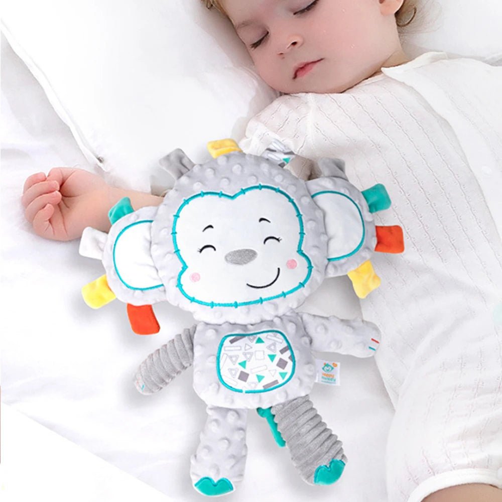 Pelúcia para bebês - Lovey - Brinquedo Montessori #Product_type# - Desenvolvimento infantil