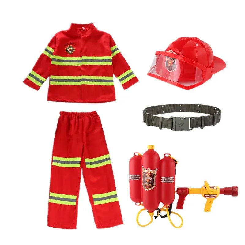 Fantasia de Bombeiro Infantil - Brinquedo Montessori #Product_type# - Desenvolvimento infantil
