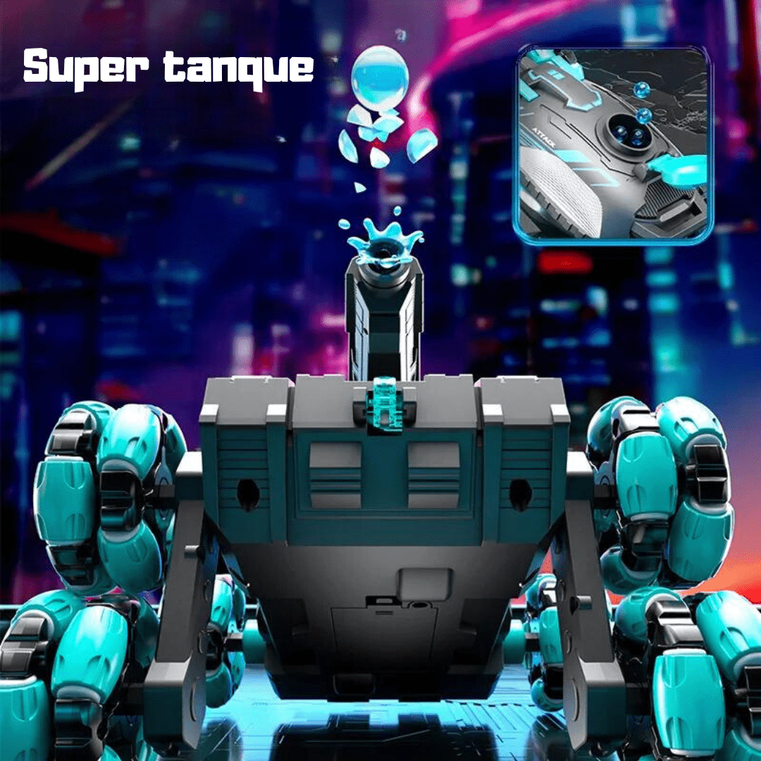 Carrinho Elétrico Tanque RC de 6 Rodas - Brinquedo Montessori #Product_type# - Desenvolvimento infantil