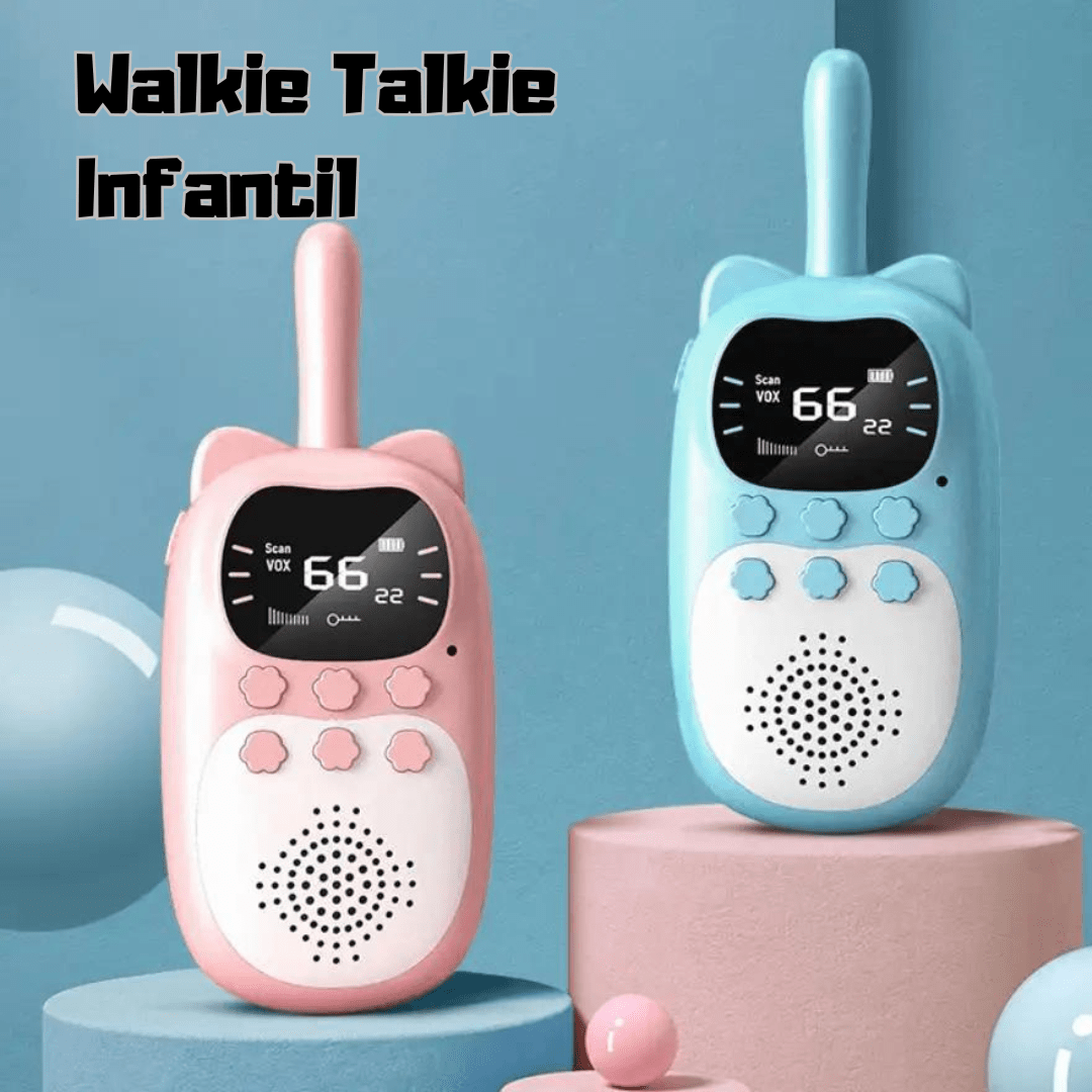 Walkie Talkies Infantil - Brinquedo Montessori #Product_type# - Desenvolvimento infantil