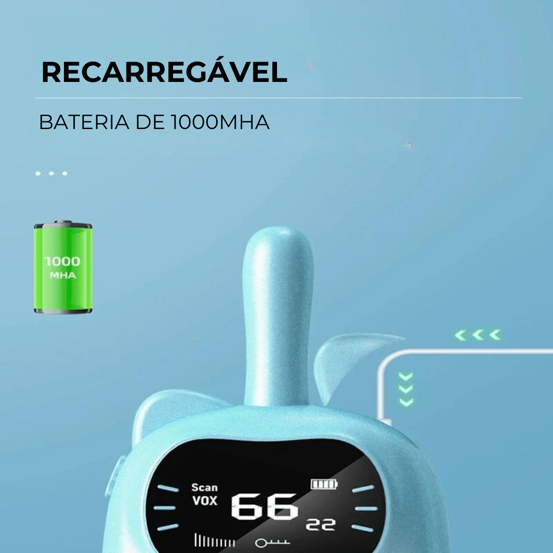 Walkie Talkies Infantil - Brinquedo Montessori #Product_type# - Desenvolvimento infantil