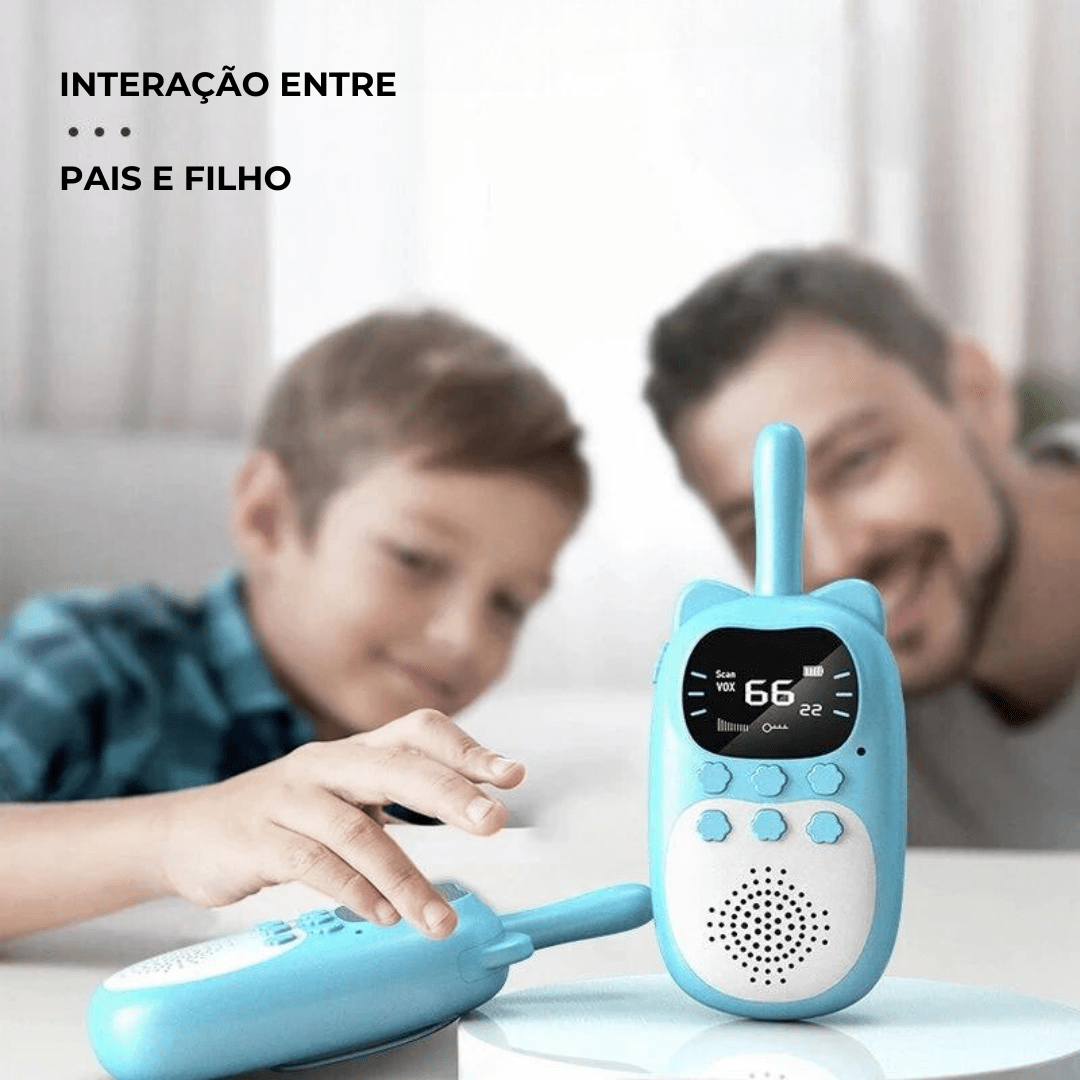 Walkie Talkies Infantil - Brinquedo Montessori #Product_type# - Desenvolvimento infantil