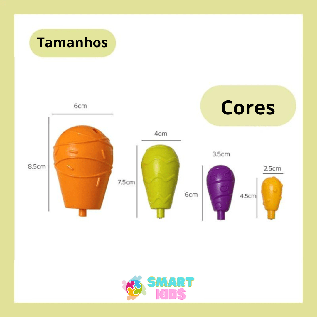 Brinquedo de Equilíbrio Cacto - Brinquedo Montessori #Product_type# - Desenvolvimento infantil